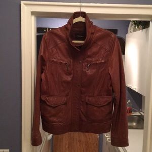 COLE HAAN LEATHER JACKET
